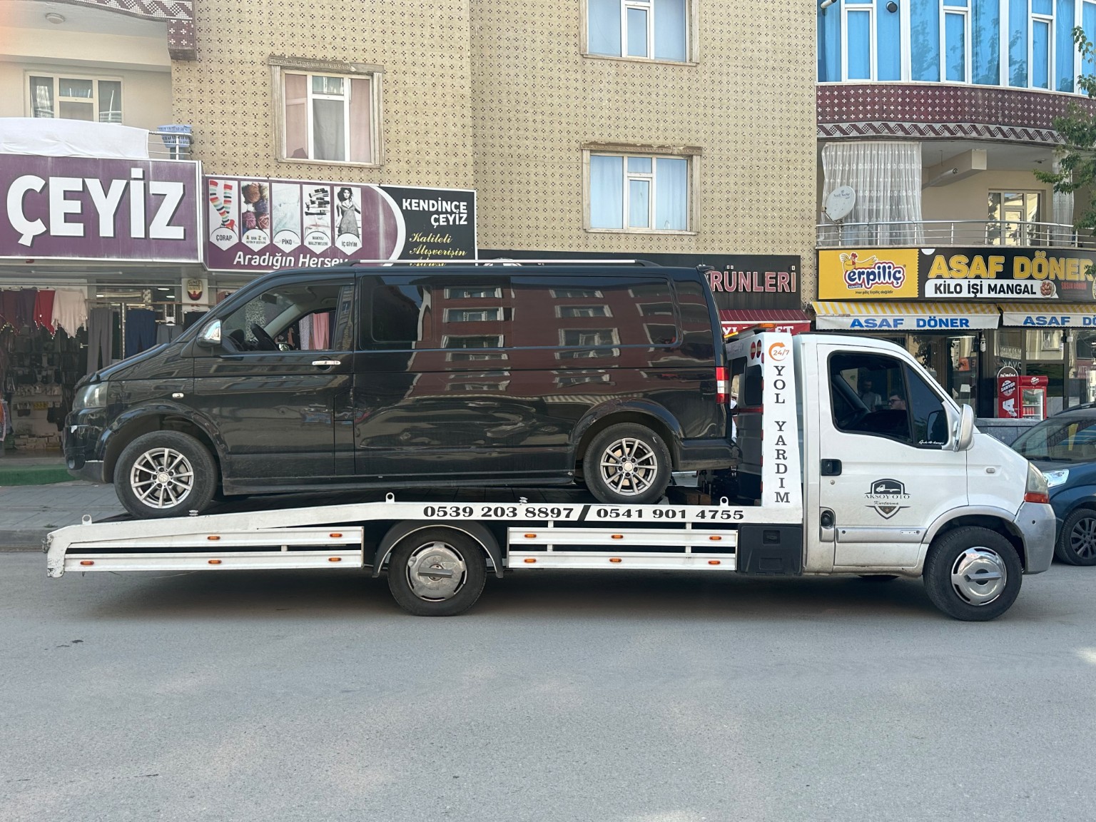 Aksoy Oto Kurtarma gerçek çalışma görseli 1