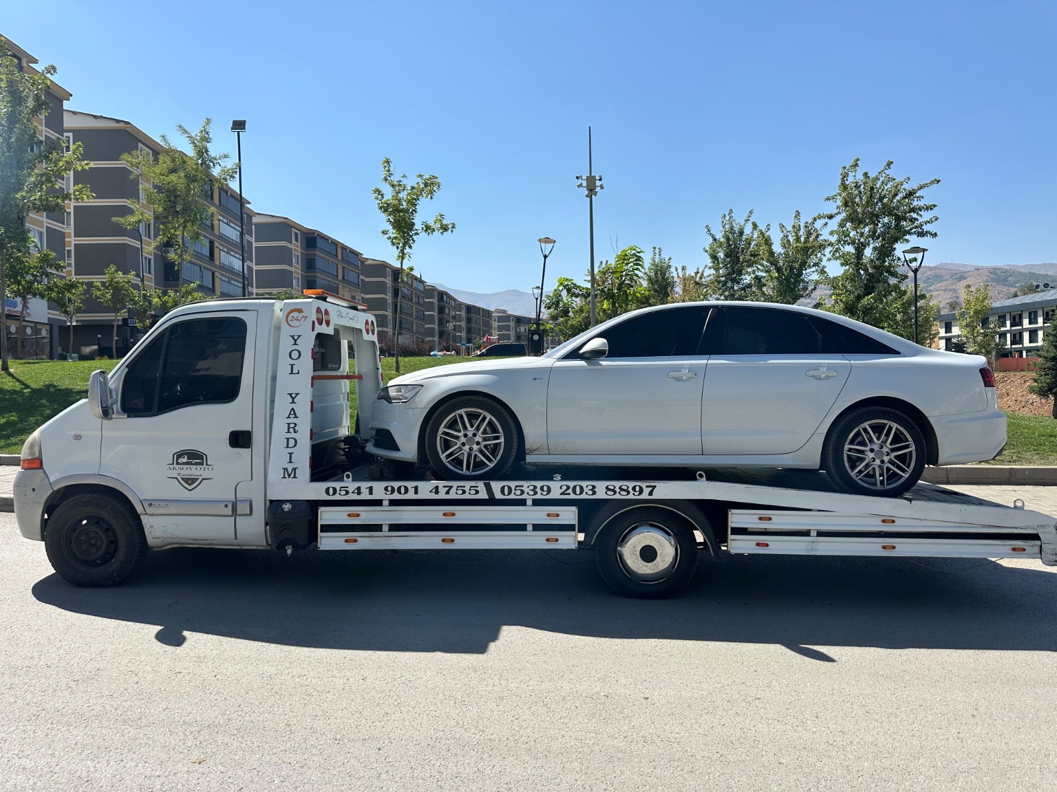 Aksoy Oto Kurtarma gerçek çalışma görseli 7